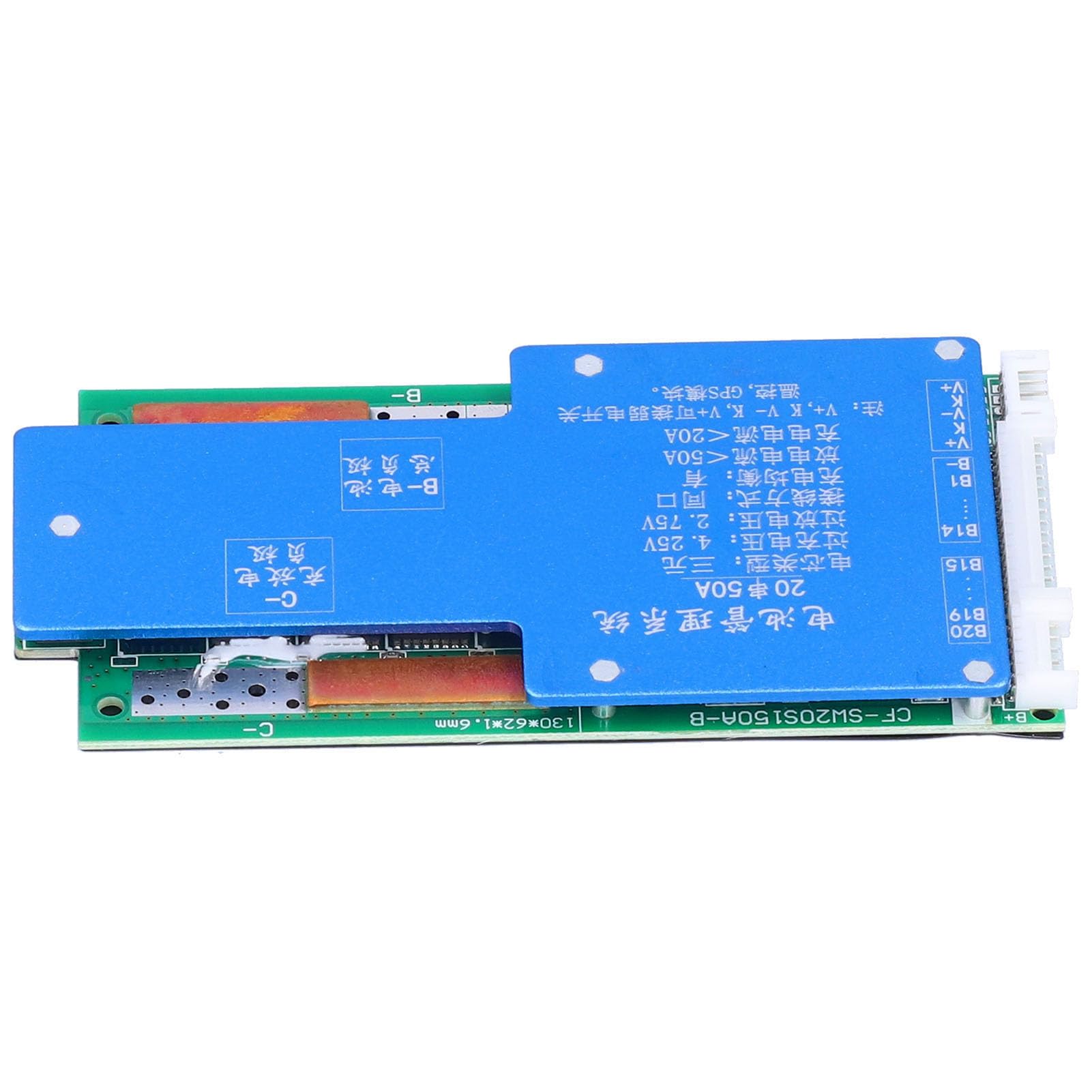 Placa de protección de batería de litio Circuito de detección de voltaje de alta precisión Protección contra sobredescarga para módulo de batería de celda de iones de litio