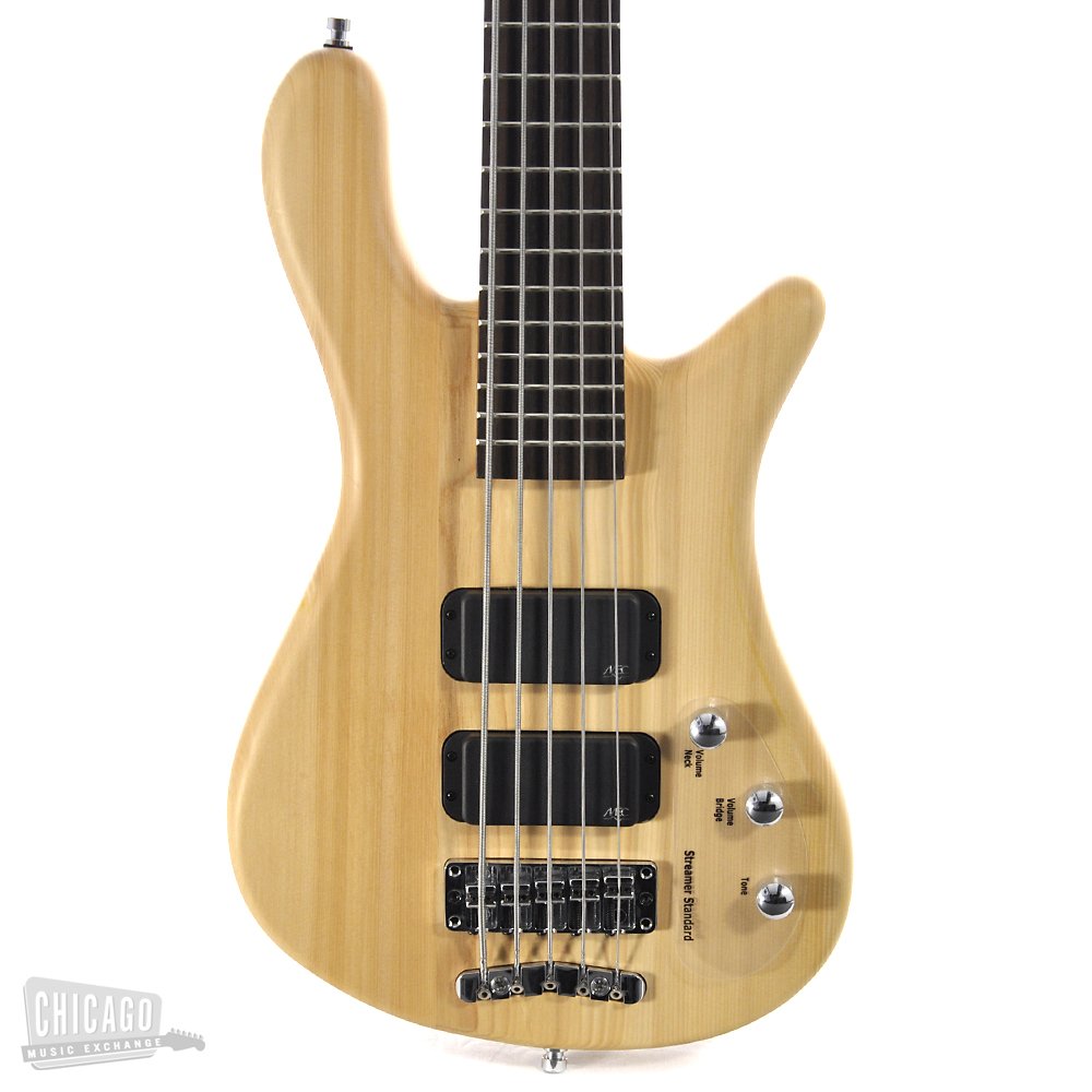 ベース warwick rockbass streamer Warwick Rockbass Streamer 5-String Standard Bass - Natural Satin