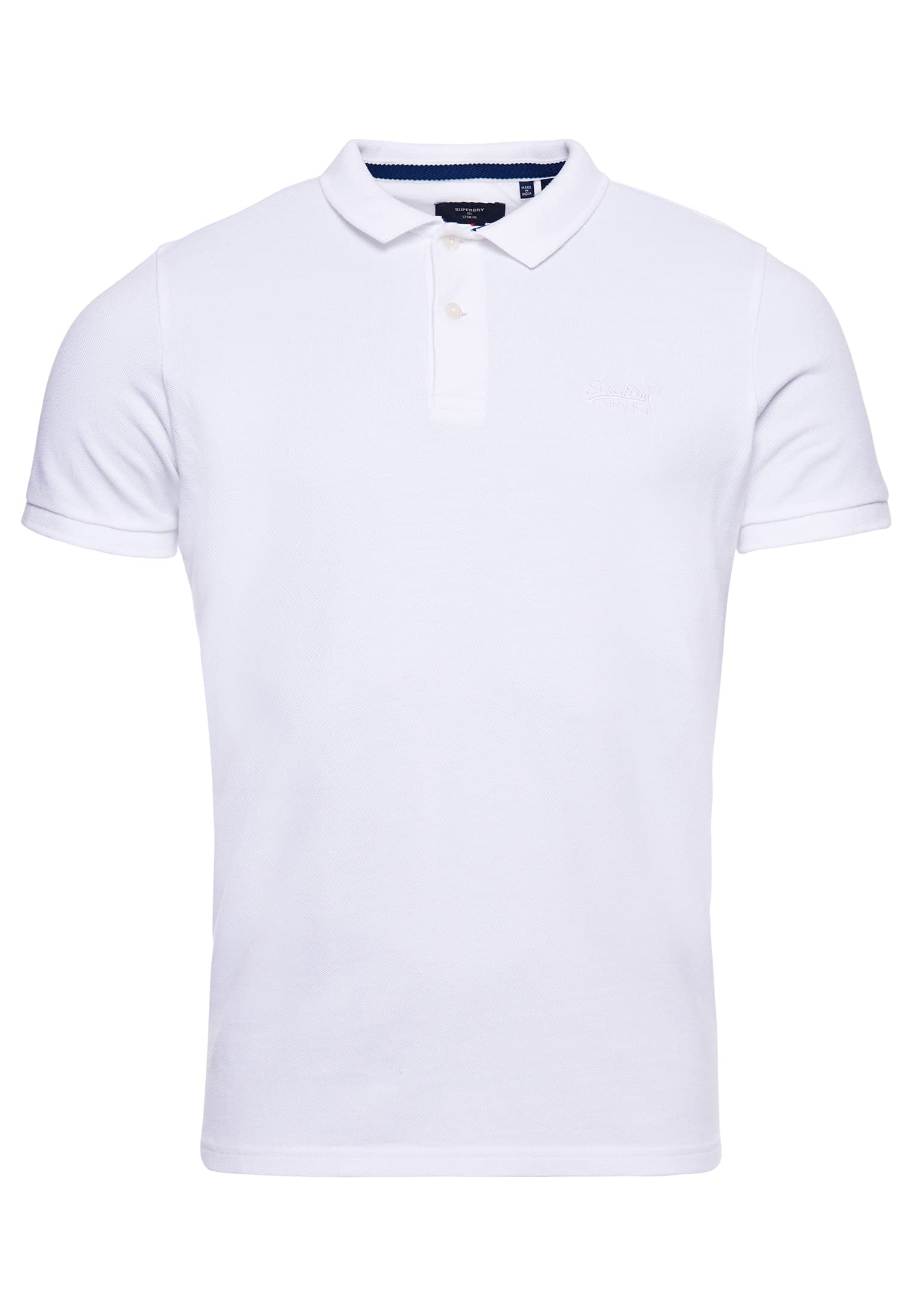 Superdry Men's Optic Classic Organic Cotton Pique Polo Shirt, S, Xxl