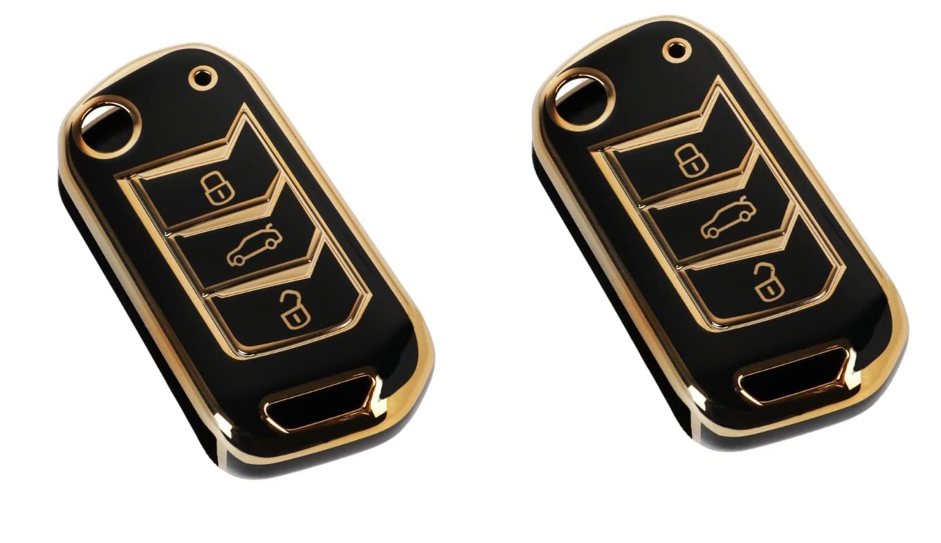 CLOUDSALE TPU Key Cover Compatible with New Mahindra Scorpio 2022, XUV 700, Thar 2020, Tuv-300, Marazzo, Scorpio 2019, Bolero 2020 Flip Car Key Cover.