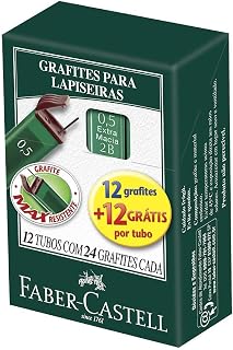 Grafite, Faber-Castell, TMG052B, Gris, pacote de 12