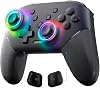 S-80 RGB Wireless Joystick Wireless Gaming Handle Gaming Handle For PCSwitchOled Nintendo Switch Compatible Pc Laptop