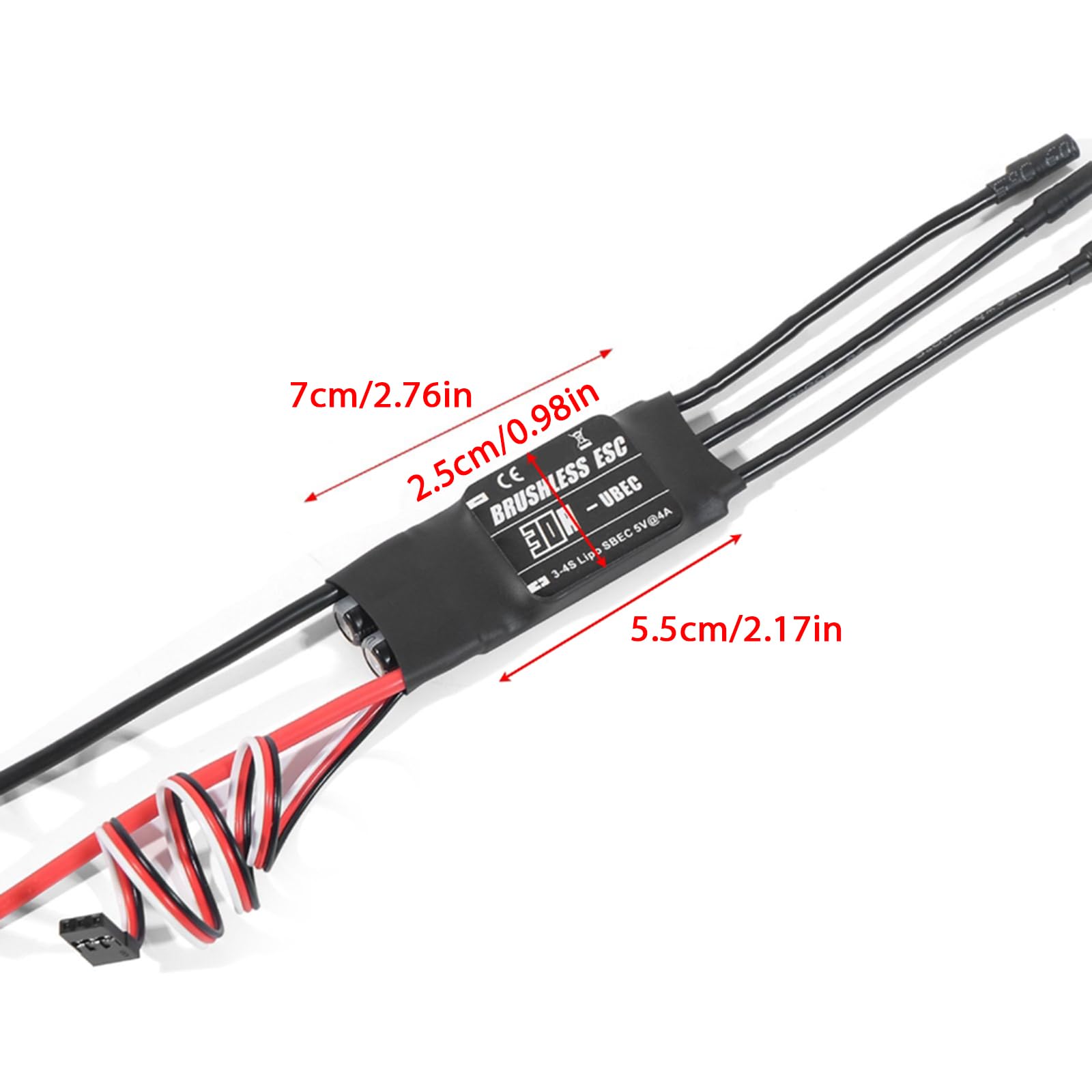 Regolatore di velocità elettronico senza spazzole stabile senza spazzole ad alte prestazioni per elicotteri e aeromobili controller di velocità