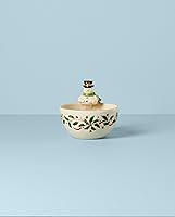 Vista 47 de Lenox 146504510 - Tazón de verduras navideño