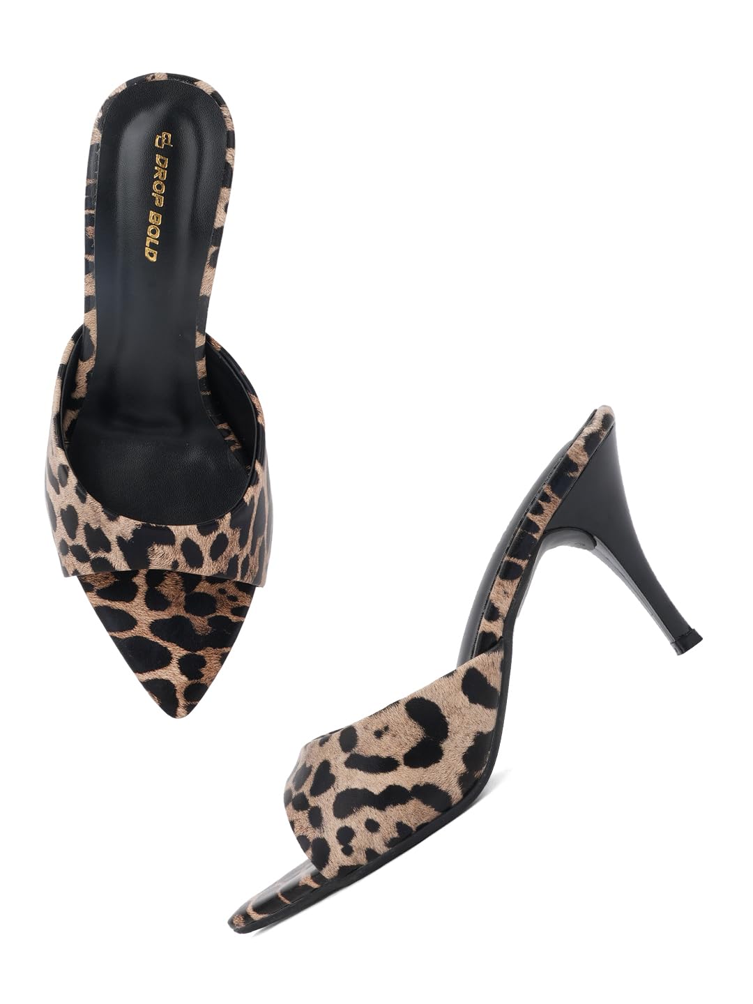 drop bold Stylish Leopard Print Slip-On Heels for Women-picture-23