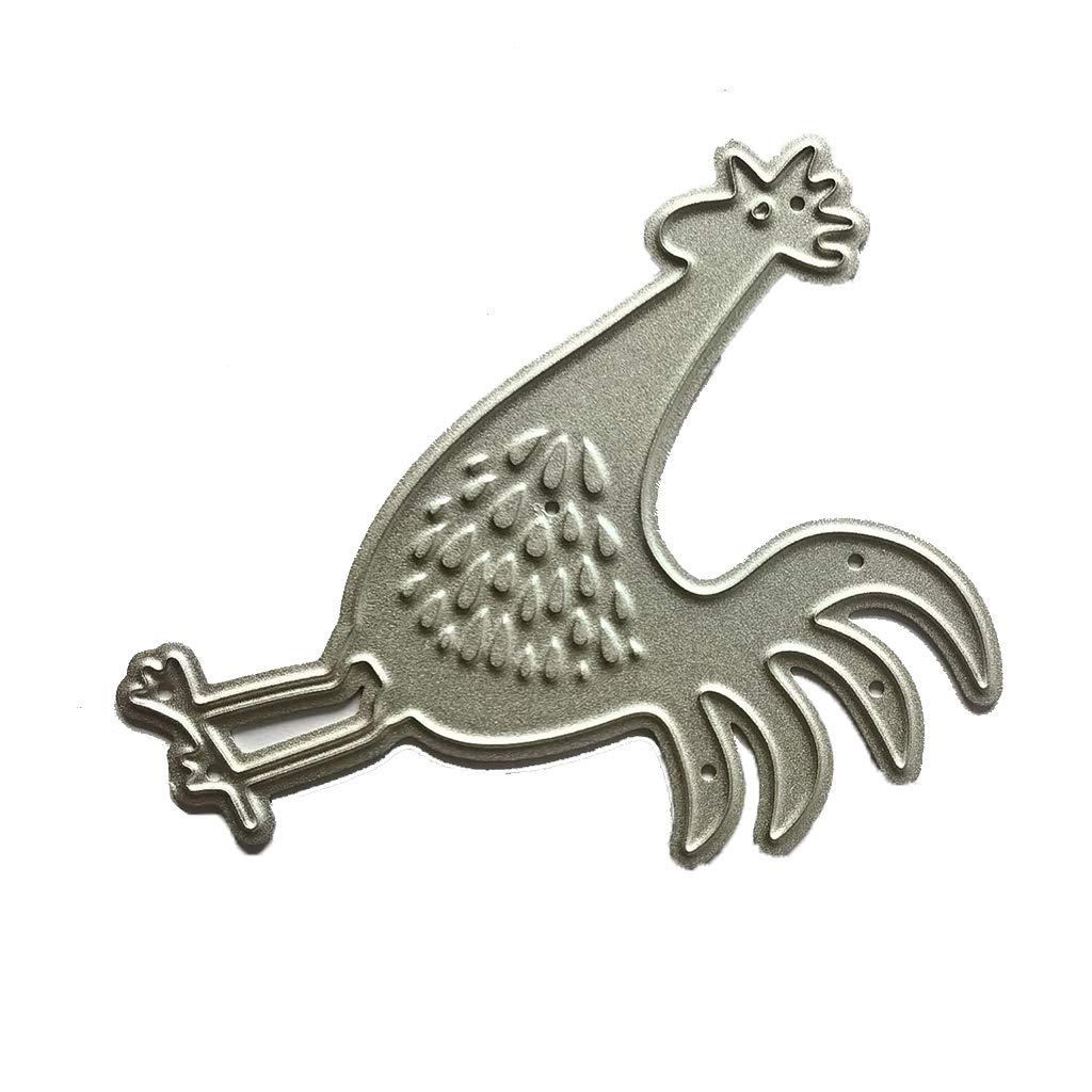 XuQiZZpp Rooster Metal Cutting Dies Stencil Scrapbooking Album Stamp Paper Card Embossing Decoration Craft