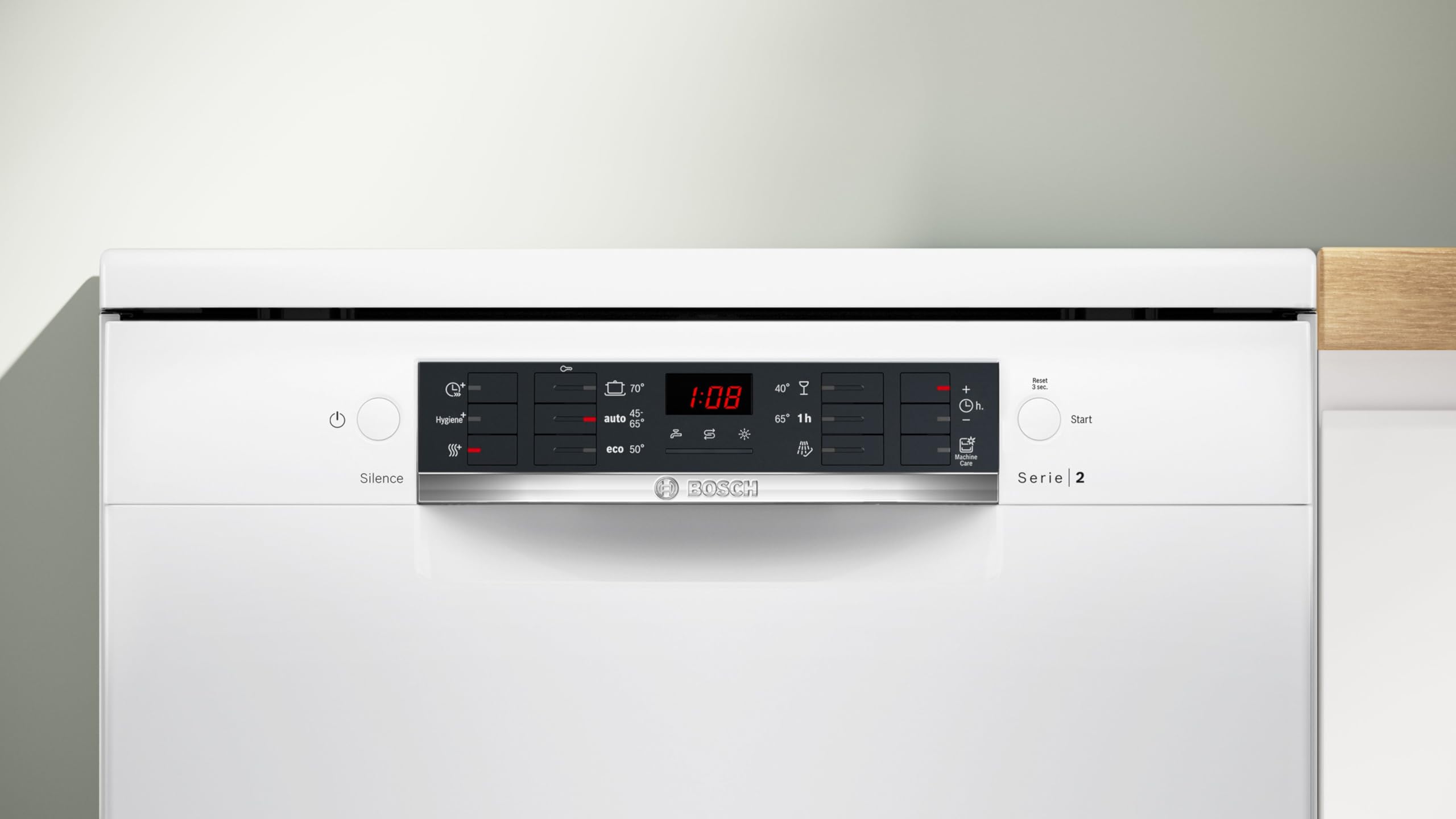Bosch Série 2 Lave-vaisselle 60 cm Pose libre Blanc