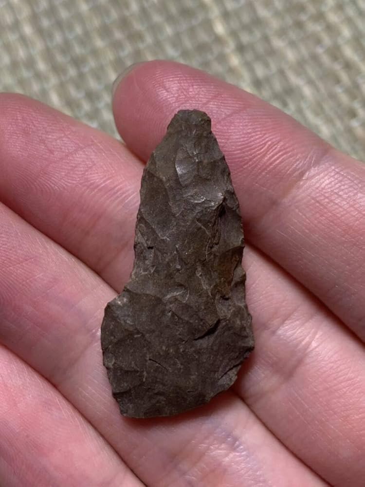 Amazon.co.jp: 旧石器時代尖頭器紀元前15000年頃打製磨製石斧