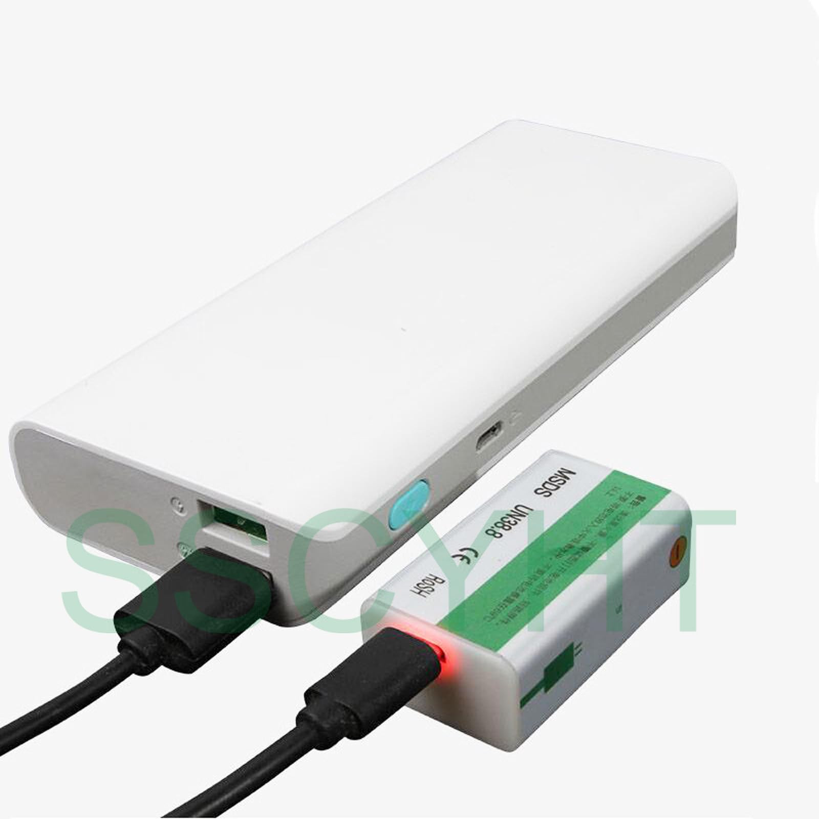 Batterie Rechargeable au Lithium 9 V 6800 mAh 6200 mAh 5500 mAh Chargement USB Batterie carrée Li-ION 9 Volts pour Batterie de Secours pour Microphone multimètre Jouet