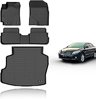 Vista 68 de KELCSEECS - Tapetes de piso y forro de carga para auto