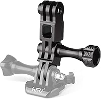 Vista 6 de HSU Brazo de extensión de aluminio para GoPro Hero 13/12, montaje de juntas rectas de brazo de ajuste de metal, montaje de juntas rectas en la misma