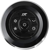 Vista 5 de SPT SF-1536BK: Ventilador de torre con control remoto y temporizador en negro