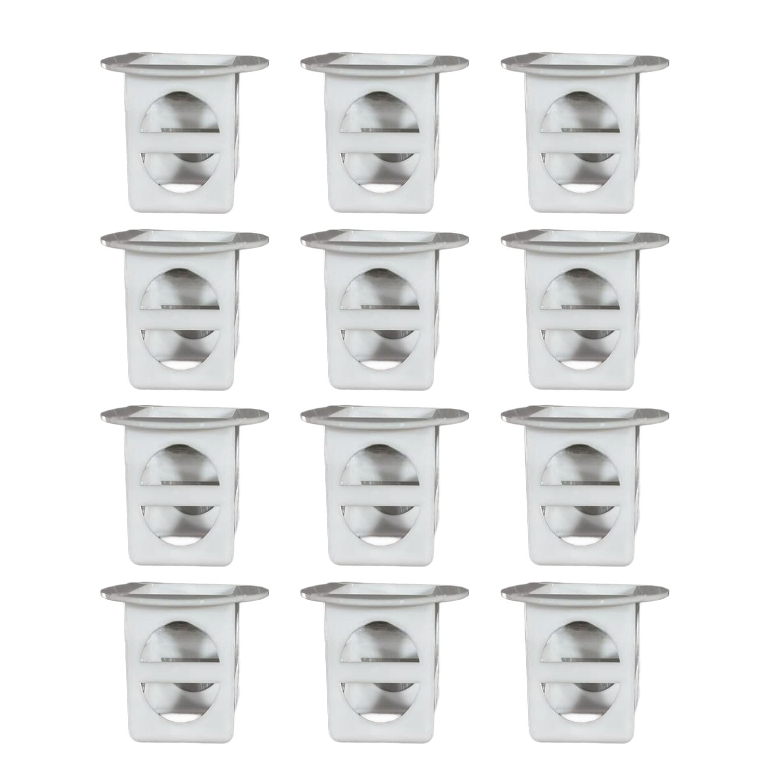 LUCKGONI 12pack Hydroponic Seedling Starter Tray Small Water Culture Seedling Boxes for Indoor Gardening and Plant Propagation
