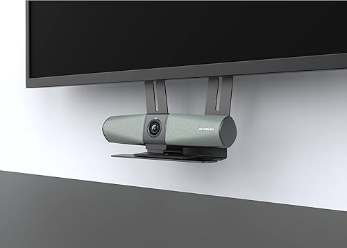 Miniatura 4 de AVerMedia PA511D - Cámara de videoconferencia 4K, altavoz, cancelación de eco, autoframing, certificado por zoom, red con cable y conexión de cable