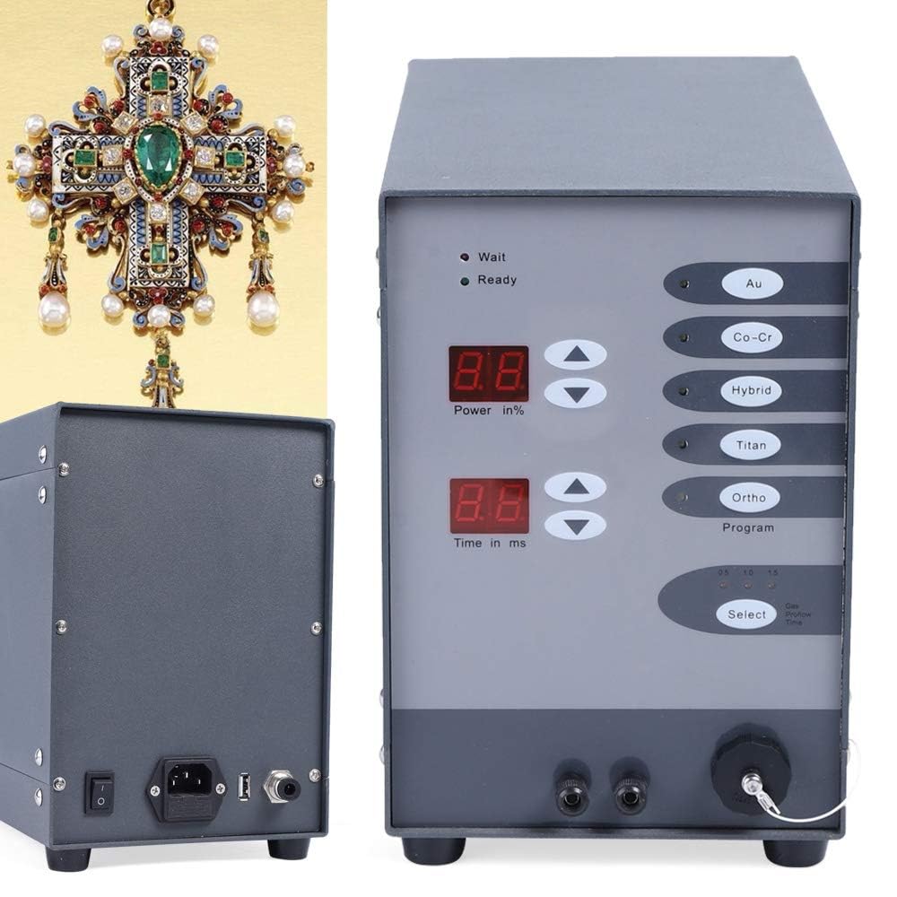 Zestaw zgrzewarki punktowej, CNC spawarka łukowa impulsowa, argonowa, 110 V, do trwałej naprawy biżuterii, złote i metalowe przedmioty