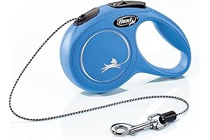 Flexi Classic Retractable Dog Leash for Small Dogs Up to 18 lbs