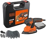 BLACK+DECKER Mouse Ponceuse 120 W nouveau design, KA2500K -QS - 1
