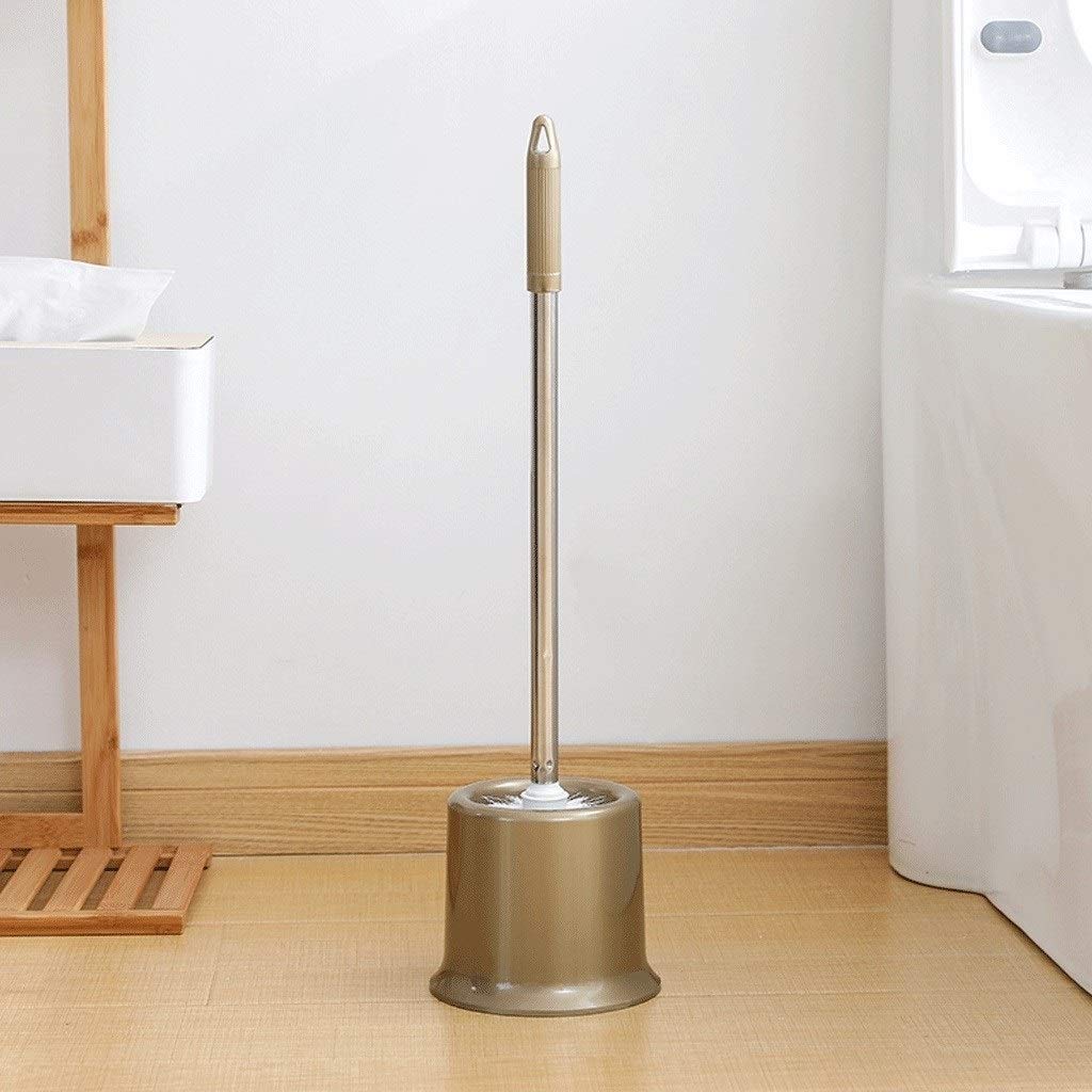 Brosse de toilettesalle de Bain en Acier Inoxydable à Long Manche Lavage Brosse de Toilette Ensemble de Brosse de Nettoyage Fournitures de Nettoyage Brosse de Nettoyage de Toilette