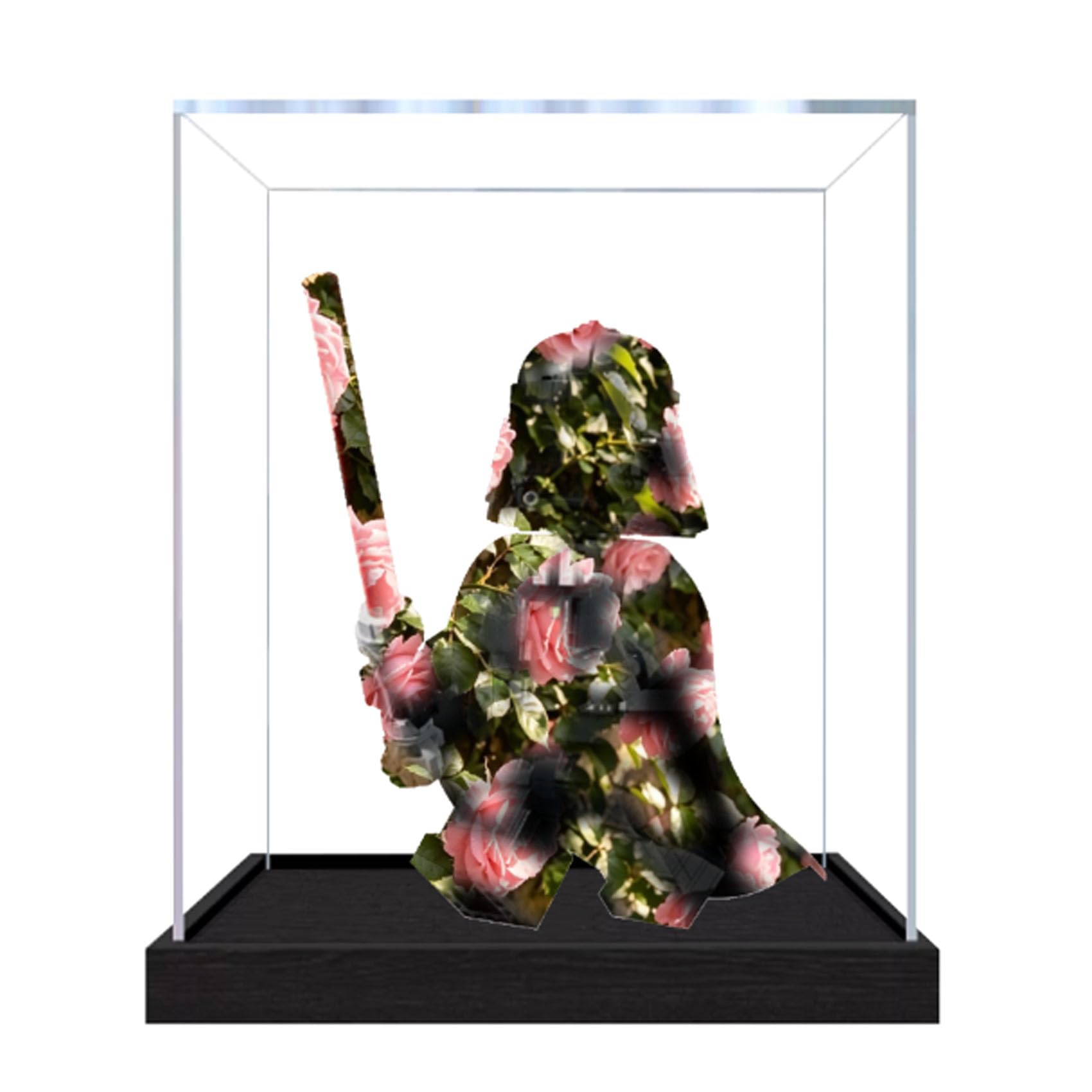 Acrylic Display Case for Le-go 75461 Model, Dustproof Display Box (display box only) (StyleA 3mm)