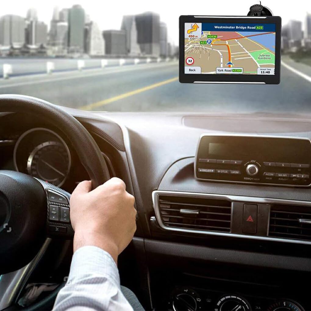 7 Zoll HD Touchscreen Auto GP S Navigator, Auto GP S Navigator, GP S Navigator, robuster 8G DDR256M FM Radio Navigator, Europakarte