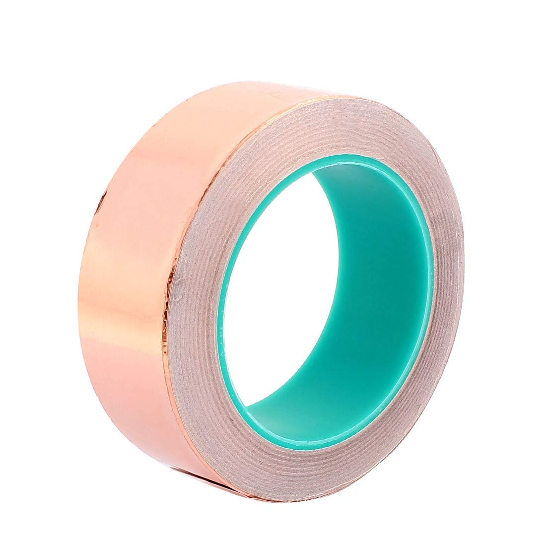 Ruban de cuivre conducteur 30mm x 20m double face pour loisirs créatifs et électricité