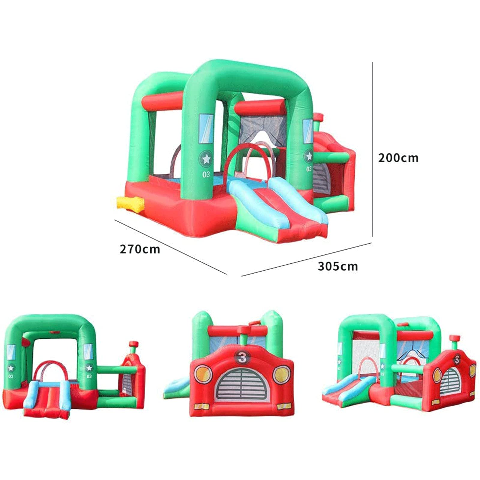 Château Gonflable, Terrain de Jeu sautant portatif Maison