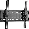 JXMTSPW Tilt TV Wall Bracket for Most 32-75 inch Flat Curved LCD LED OLED Television Sturdy Heavy Duty Monitor Mount, Ultra Slim Mount Max VESA 600x400mm Up to 75KG,Strong Wall Mount TV Bracket