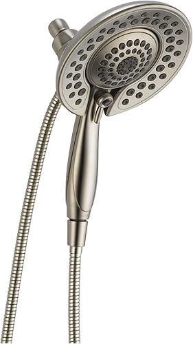 Miniatura 36 de Delta Grifo 5-Spray Touch-Clean In2ition 2-en-1 Cabezal de ducha de mano dual con manguera, bronce veneciano 58569-RB-PK Bronce
