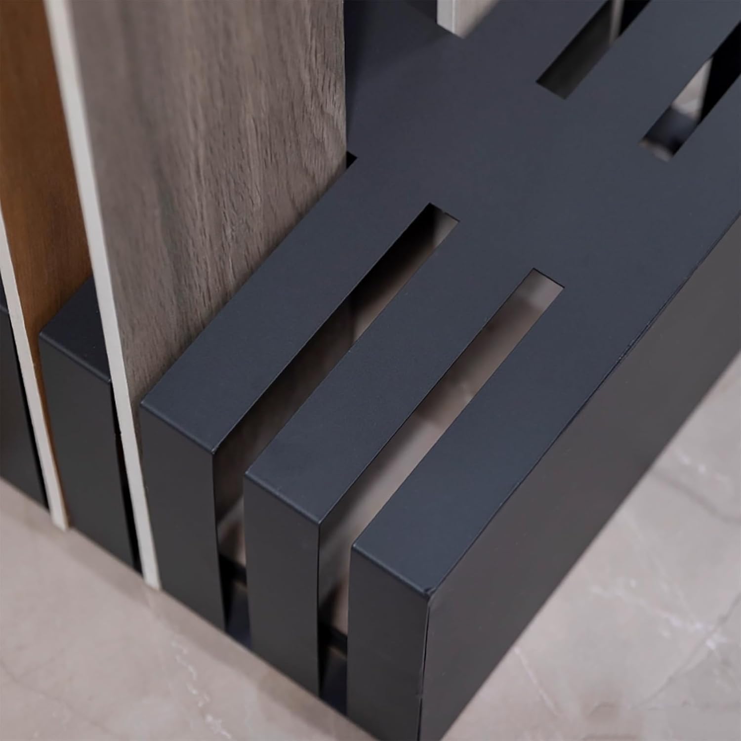 Présentoir métallique pour Carreaux de céramique, sur Pied, pour Showroom, Grand Format, échantillon.