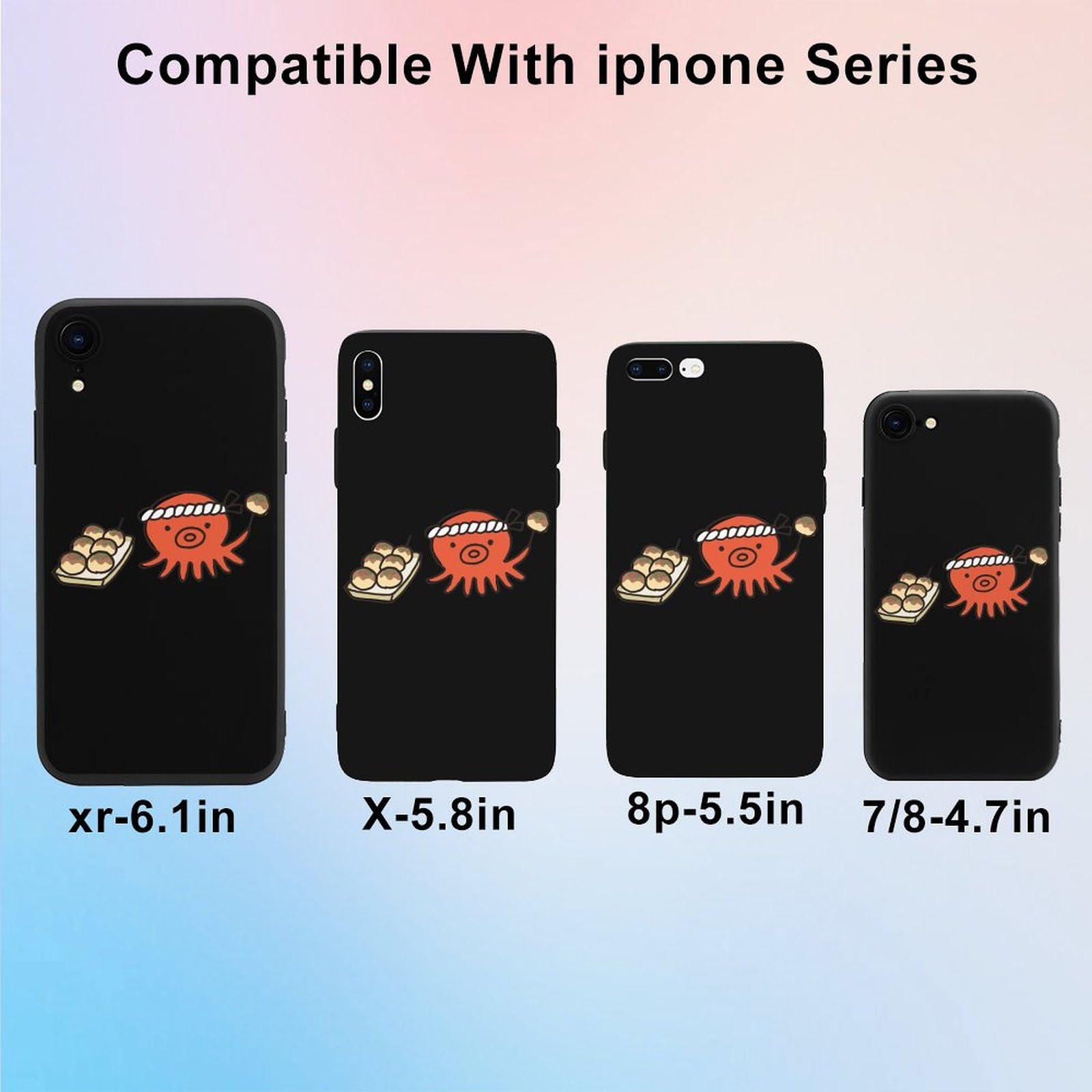 Amazon.co.jp: iPhone 13 Pro ケース たこ焼きを持った タコ