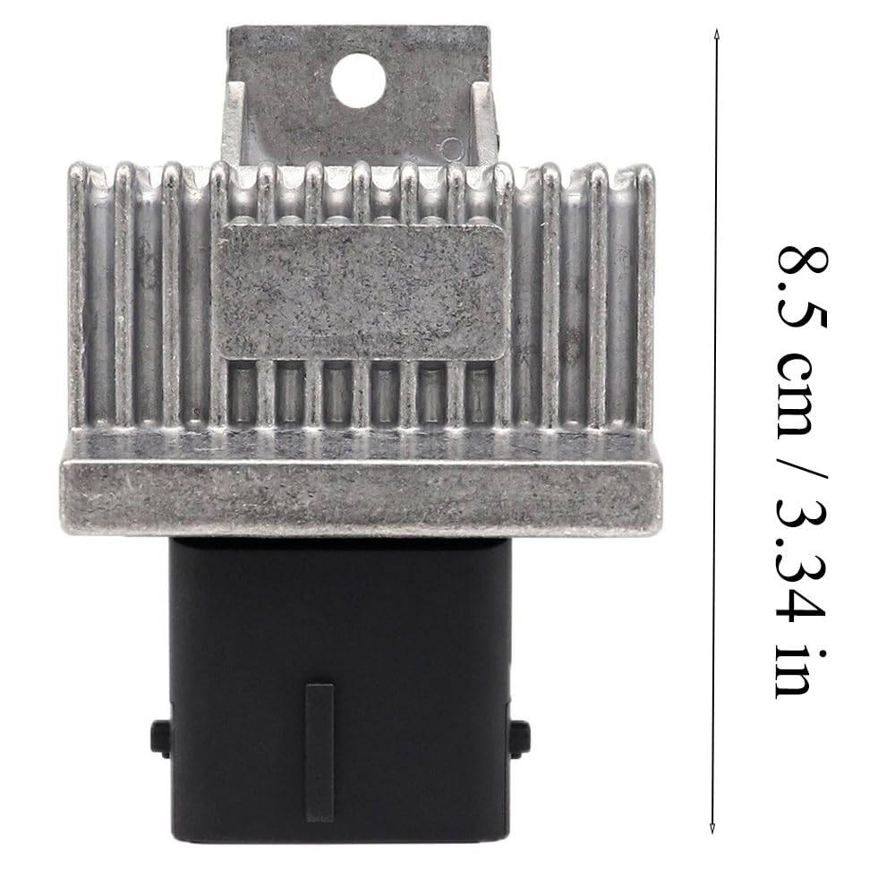Glow Plug Relay, Replaces 110678071R-A, 6079000100-A, 6991530200-A, Compatible with Nissan NV400 Platform/Chassis (X62, X62B) dCi 150 RWD 2014-2016, 8 Pins, 1 pc