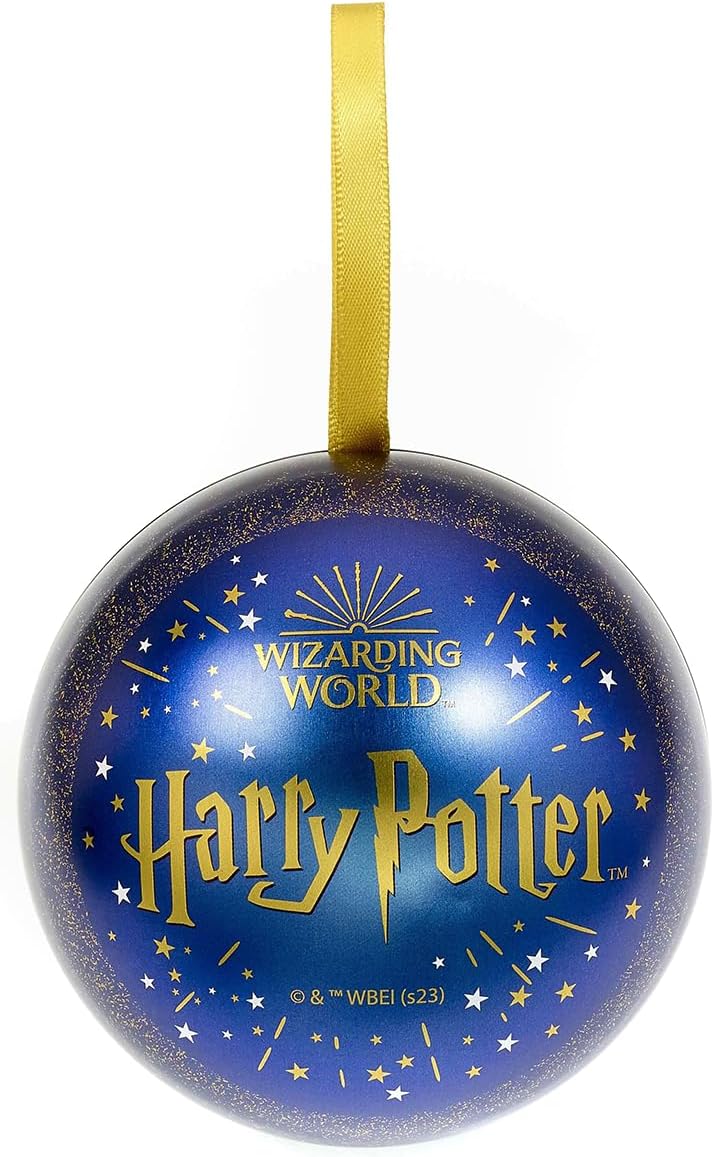 Harry Potter Hogwarts Women's Necklace in Christmas Bauble Gold image 3