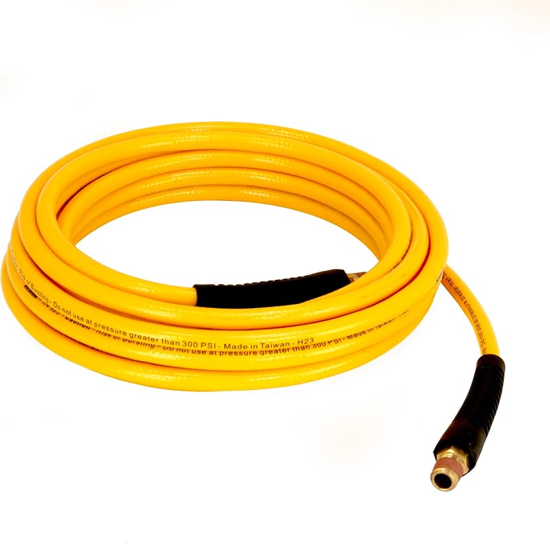 Manguera de aire de poliuretano trenzada DeWalt 1/4" x 25'