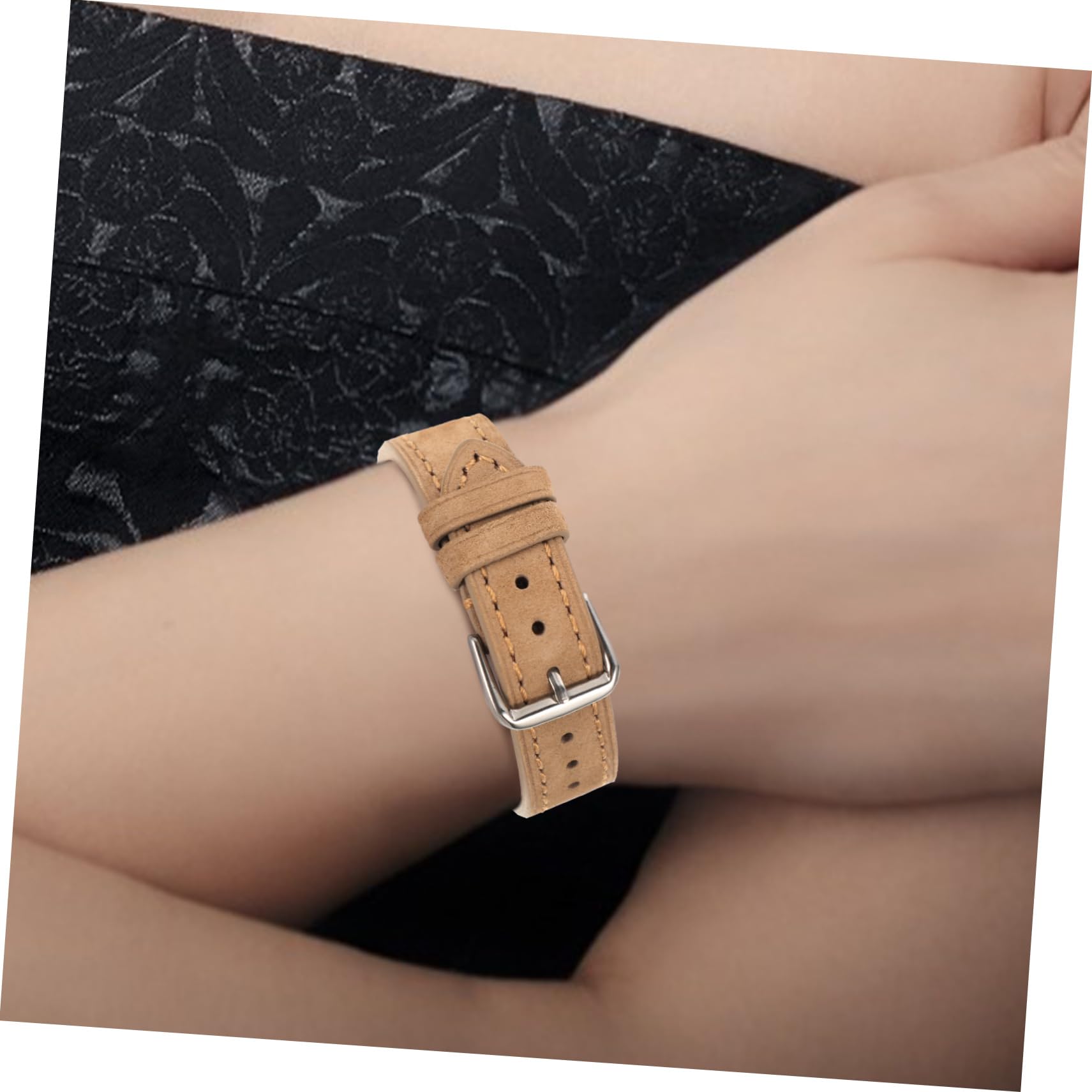 Uonlytech 2pièces Bracelet De Montre Douce Pour Hommes Et Femmes Remplaçable Confortable Et Élégant Accessoire Pour Usage