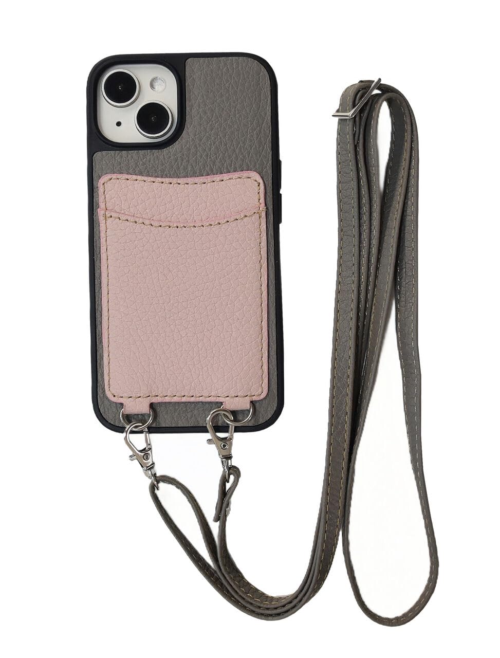 Amazon.co.jp: 「Kaupili」iphone 16e専用 ケース 本革 ショルダー