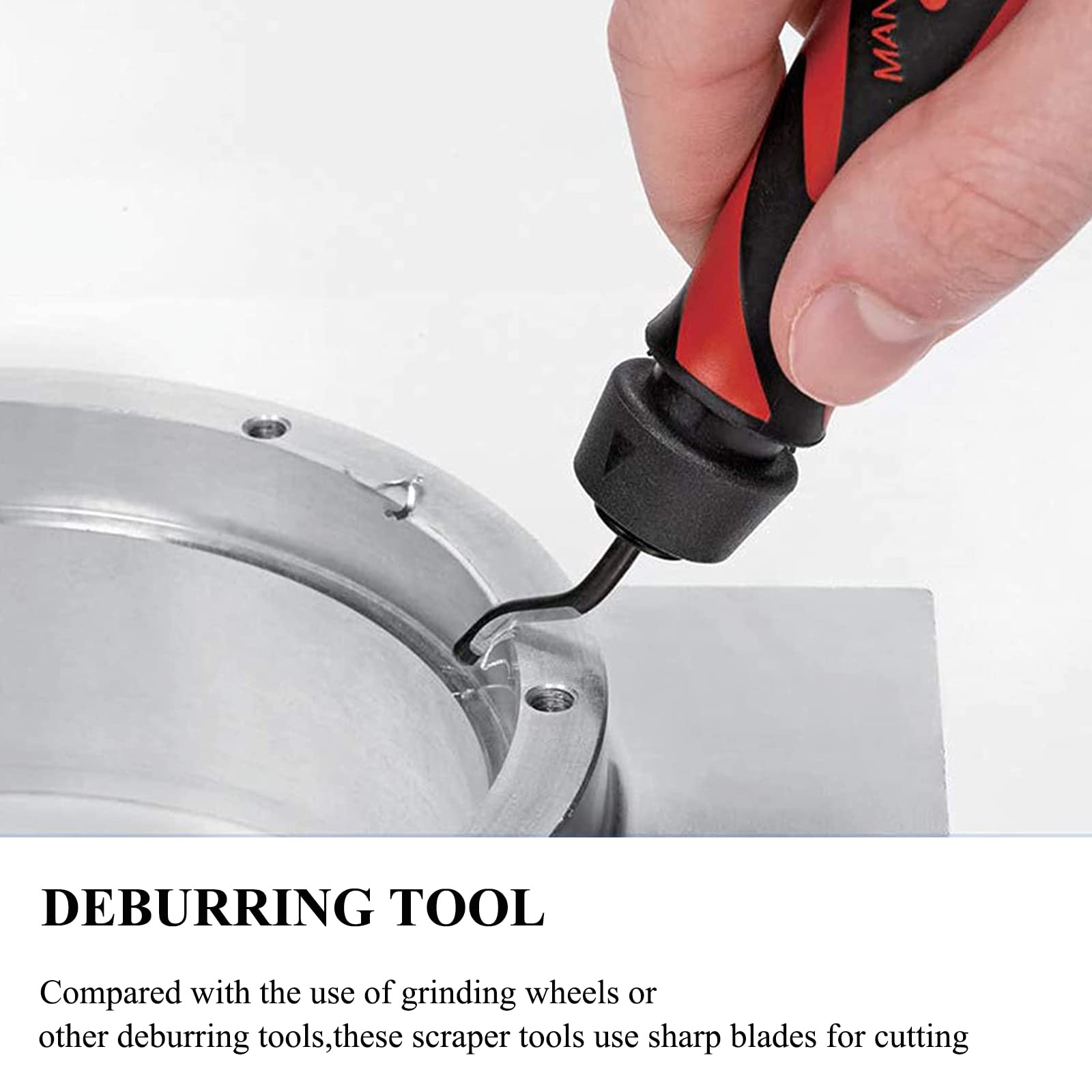 Kit Utensile Sbavatura Con 11 Lame HSS - Per Tubi Idraulici In Rame, Ottone, Acciaio, PVC E Legno - Foto 8