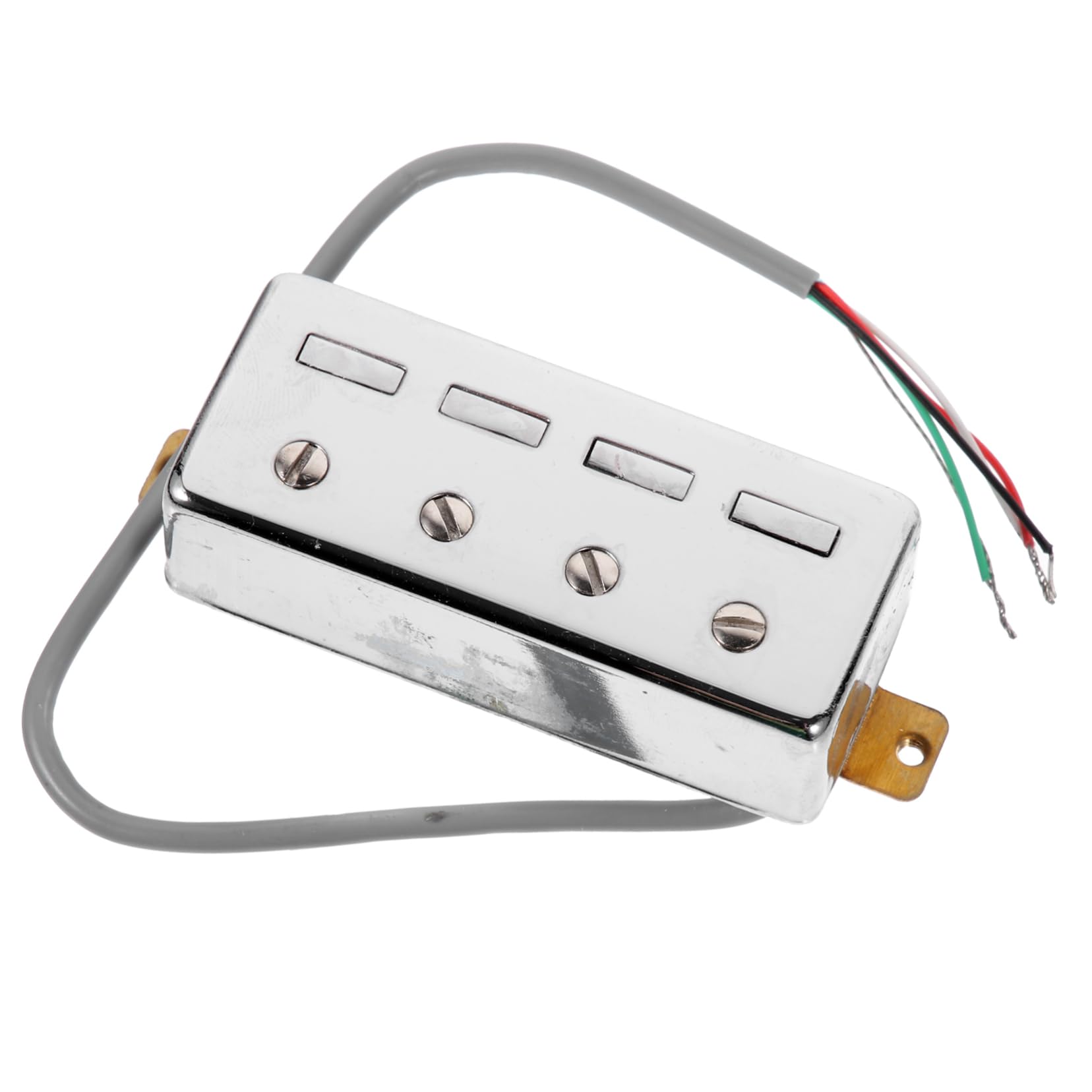 Toddmomy Gmb16 Electric Bass Pickup 4-string Guitar Parts Plastic Pre-wired Harness Replacement Random Color