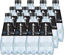 Água Crystal Vip – Pureza e Qualidade em Cada Gota 350ml 12 unidades (Crystal Vip Com Gás - 350ml 12 Unidades)