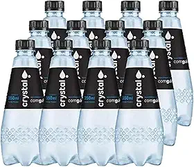 Água Crystal Vip – Pureza e Qualidade em Cada Gota 350ml 12 unidades (Crystal Vip Com Gás - 350ml 12 Unidades)