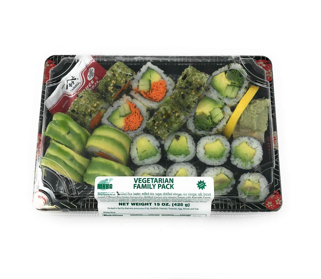Kikka Sushi Vegetarian Family Pack, 15 OZ | Grocery Pickup