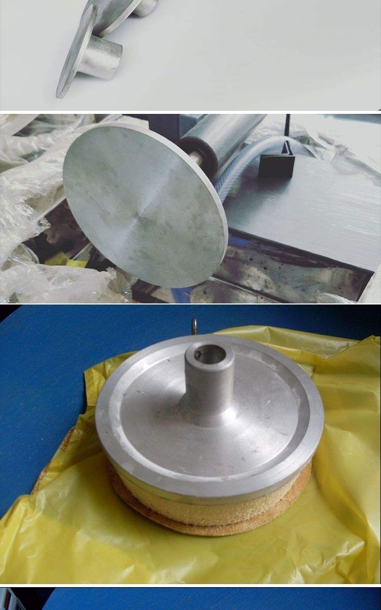 Rueda de Pulido, 1 Pieza de Disco de Placa de Aluminio para Pulido Y Pulido para Máquina Plana, Pasta, Papel de Lija, Rueda de Pulido de Lana/a/8Inch 200Mm