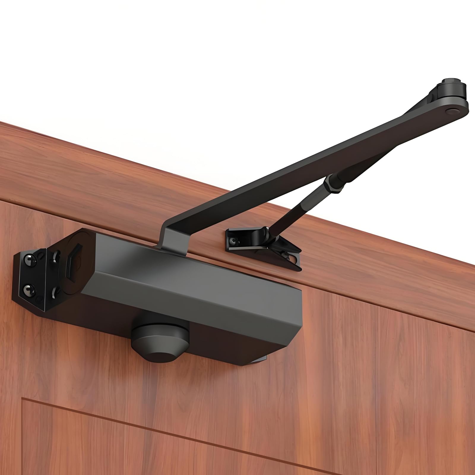 JOHALXER Automatic Door Closer, Heavy Duty Auto Door Closer for