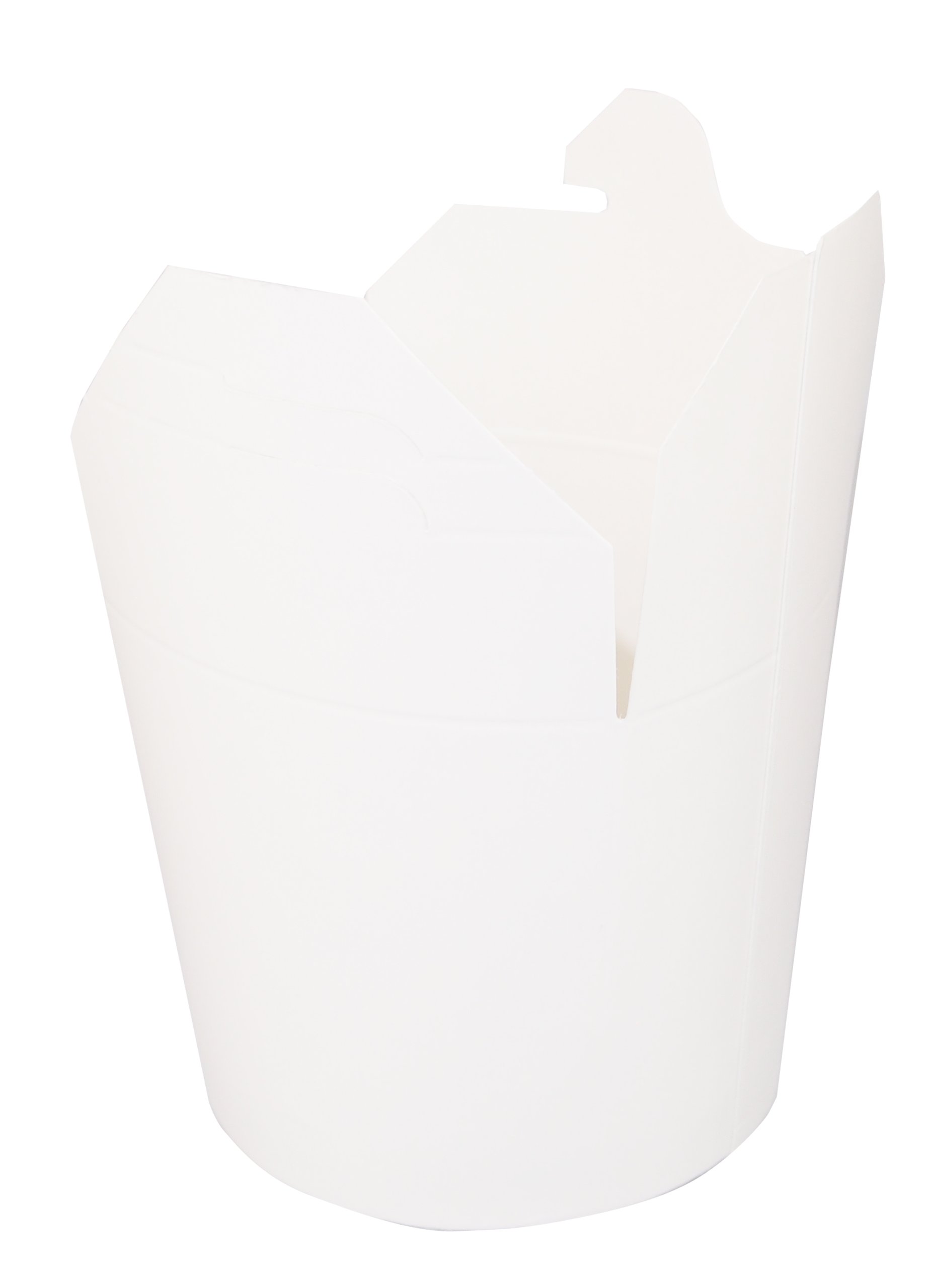 Fold-Pak SmartServ 12SSPLAINM One Color Print Plain Paper Container, 3-1/4