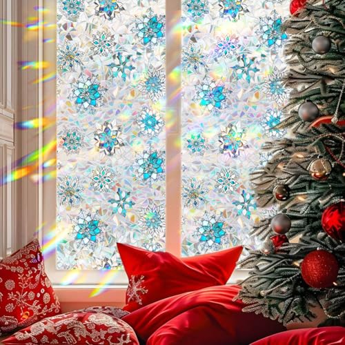 Vinilo Decorativo para Ventana Navidad 39.37x16.93 pulg miniatura 5