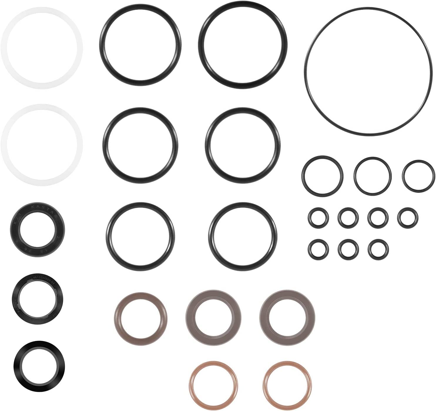 Trim & Tilt O-Ring Seal Rebuild Kit 434519 for Johnson Evinrude OMC Tilt and Trim Units 1991-2006 Replacement for 434519, 0434519, FSM011