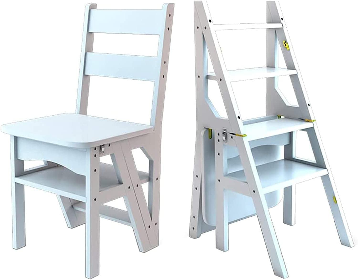 Support de fleurs durable et escabeau bois OKUOKA gain de place pour la maison