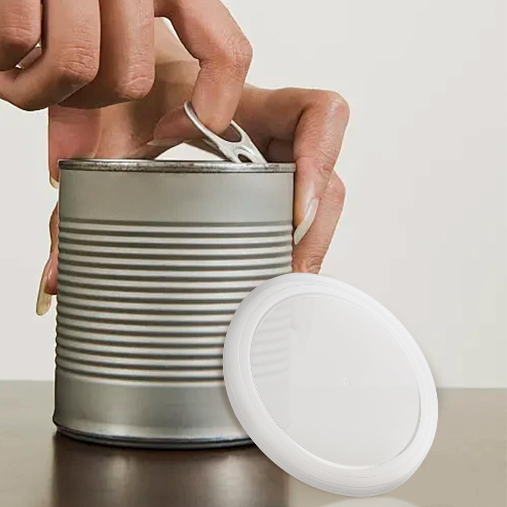 24x Silikon-Dosendeckel In 3 Größen (76, 86, 103 Mm) – Transparent, Wiederverwendbar, Für Dosen, Joghurtbecher, Katzenfutter, Konserven