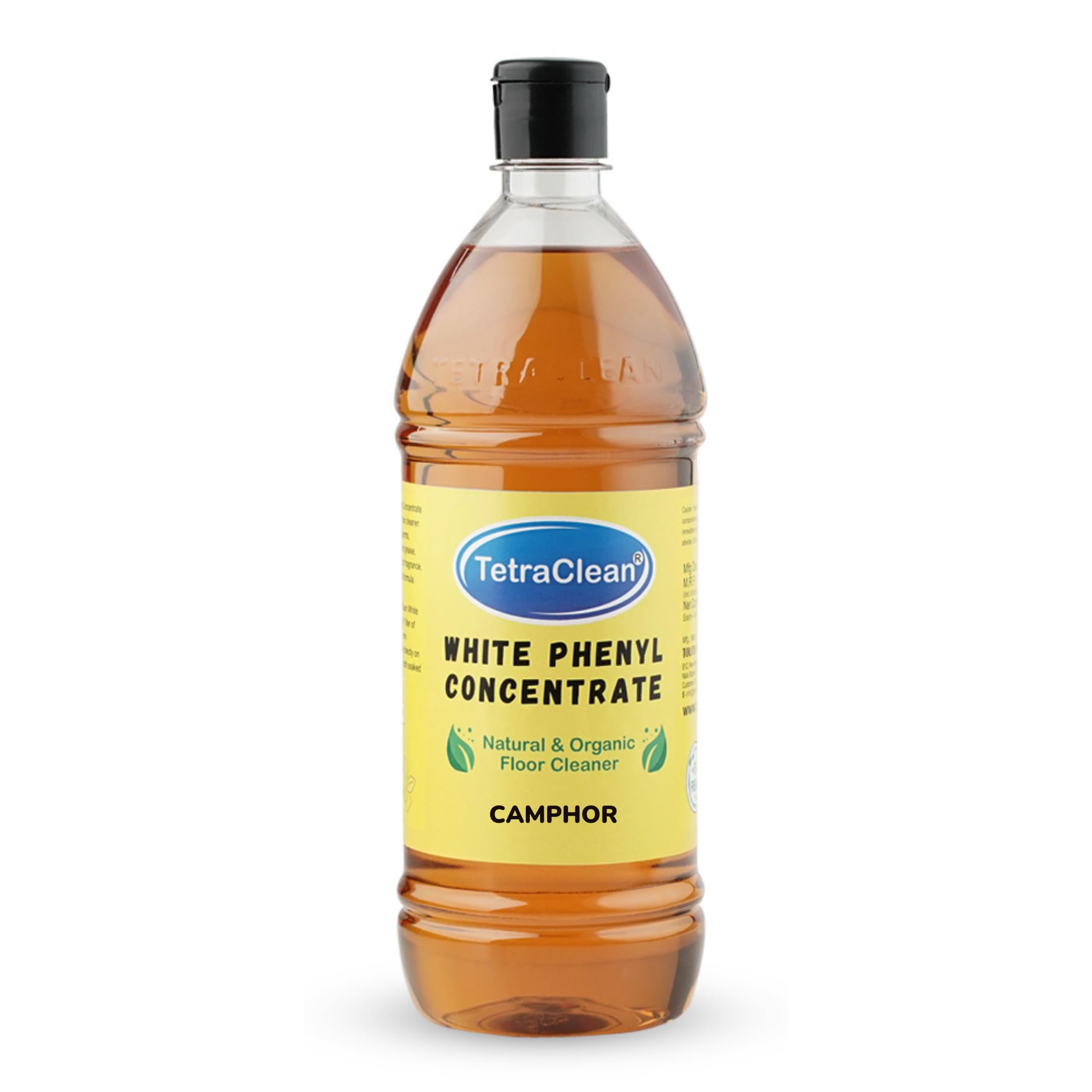 TetraClean Concentrate Premium Bathroom Floor Cleaner -Advanced Disinfectant and Washroom Floor Stain Remover with Air Freshening Formula - 1-liter - Camphor, Kapur (1 L) (B083DRGKGF) Amazon Price History, Amazon Price Tracker