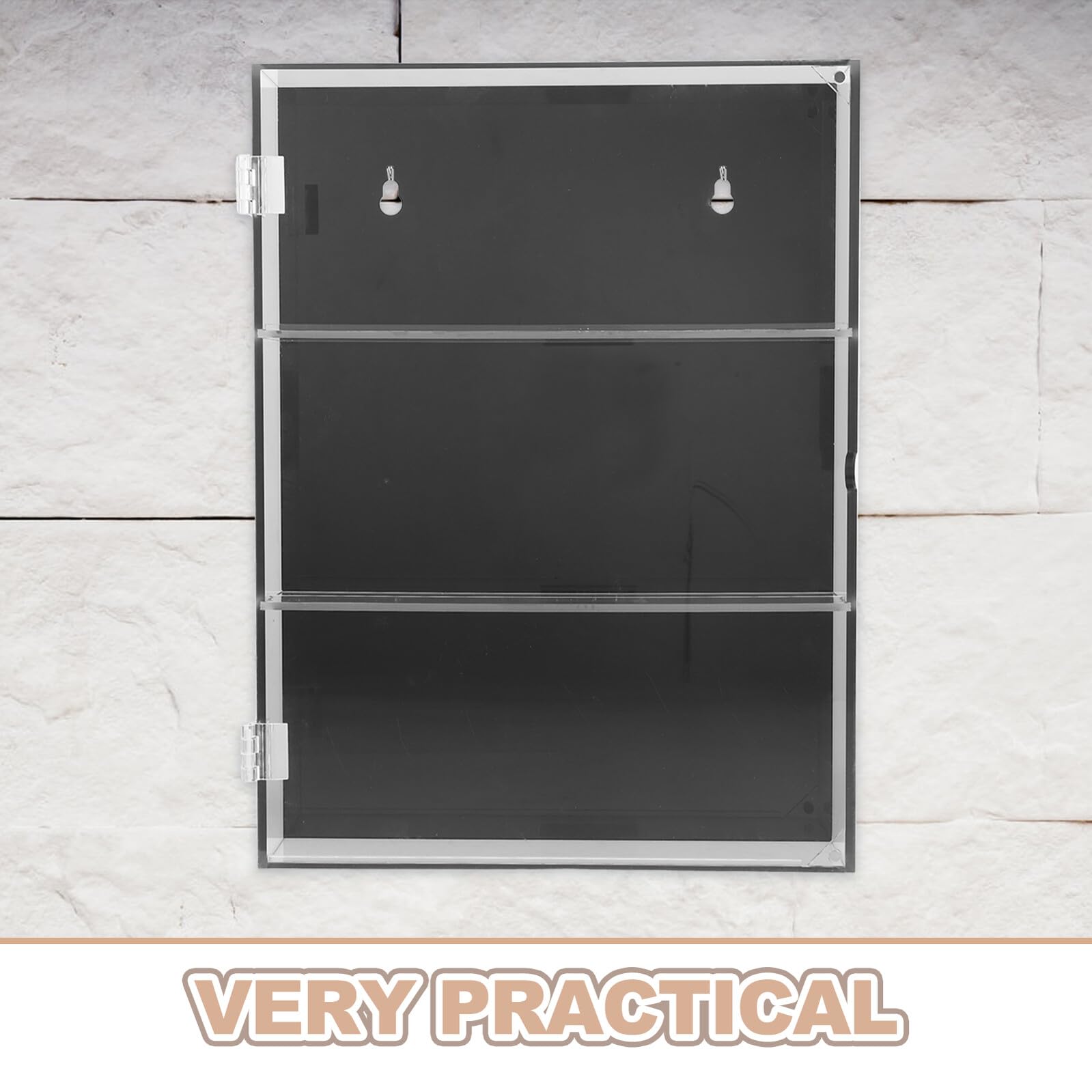 Wandmontierter Acryl Sportkarten Organizer Sammelkarten Display Hohe Kapazität Baseball Basketball Hockey Kartenaufbewahrung Für Zuhause Und Büro