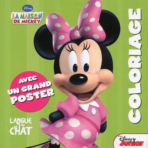 LA MAISON DE MICKEY - COLORIAGE + POSTER (MINNIE)